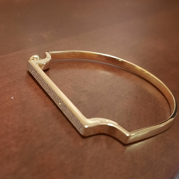 Signature Thin Diamond Bangle by MONICA VINADER - Picture 8 of 15